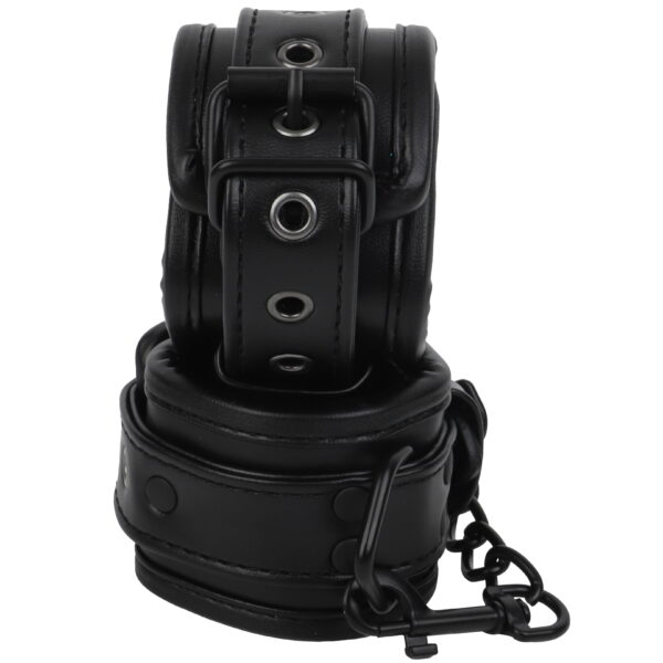 Banoch handboeien van pu leer gevoerd zwart bondage 987191336 14 scaled scaled