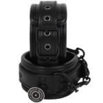 Banoch handboeien van pu leer gevoerd zwart bondage 987191336 8 scaled scaled