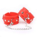 Banoch handboeien van siliconen rood 987101372