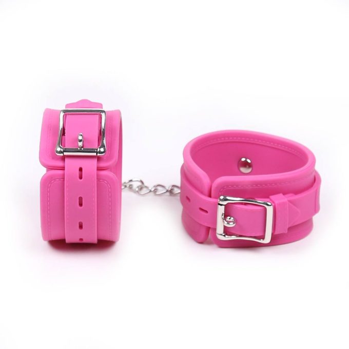 Banoch handboeien van siliconen roze 987101373 2