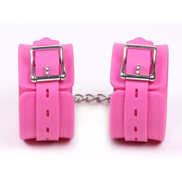 Banoch handboeien van siliconen roze 987101373 3