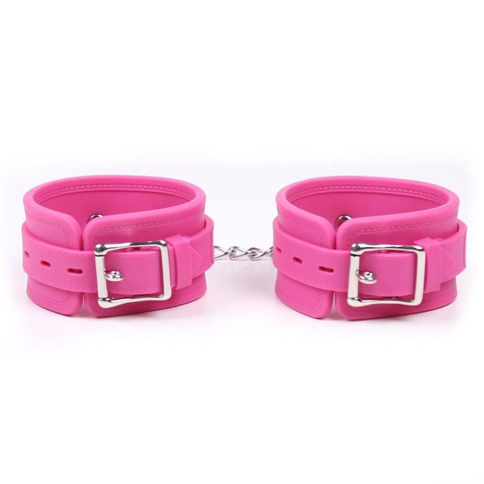 Banoch handboeien van siliconen roze 987101373 5