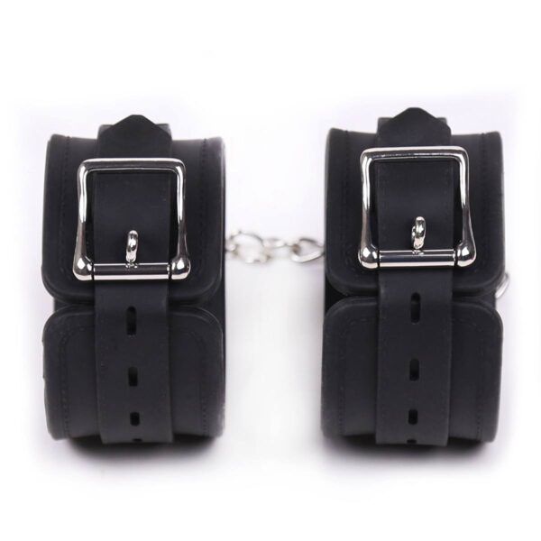 Banoch handboeien van siliconen zwart 987101371 6