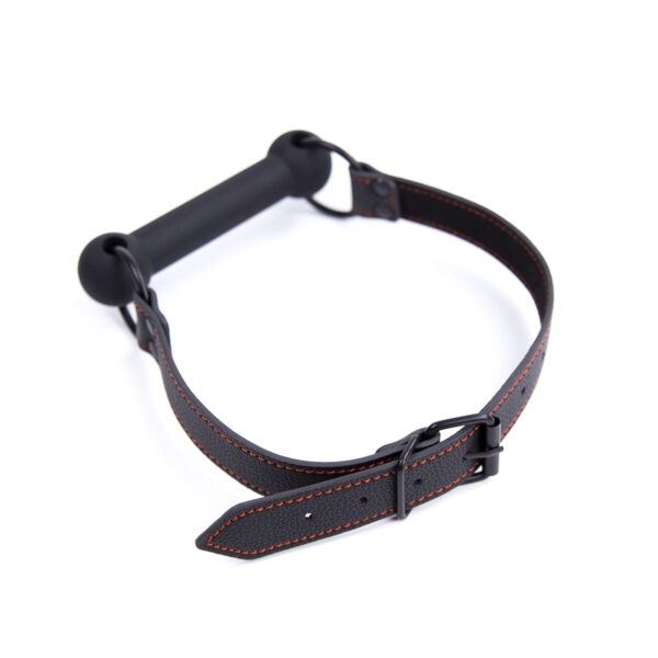 Banoch mondknevel recht siliconen zwart bit gag 987101352 2