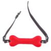 Banoch   mouthgag bone   siliconen gag bot   rood   bdsm (2)