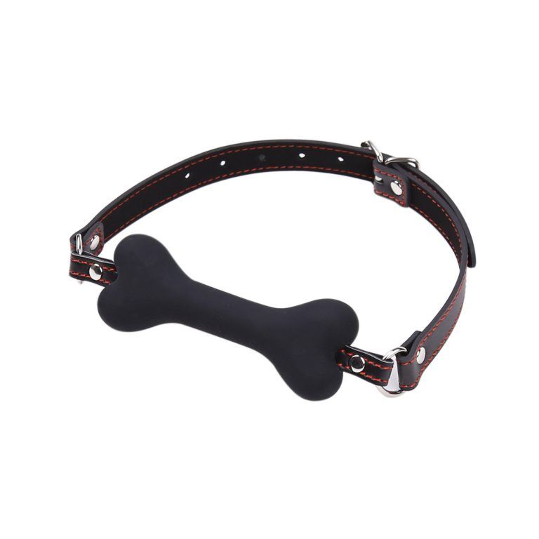 Banoch mouthgag bone siliconen gag bot zwart 987101348 3