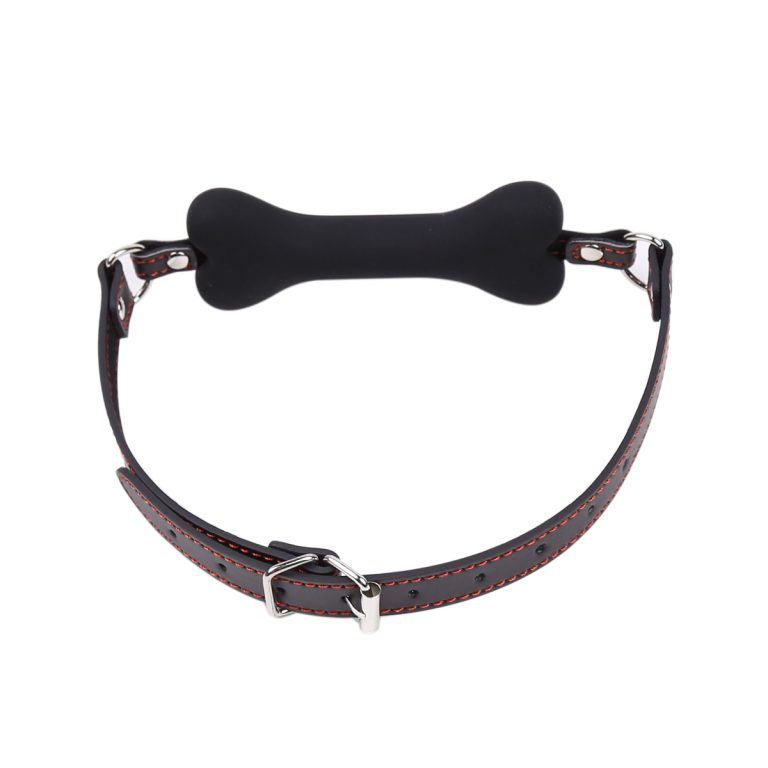 Banoch mouthgag bone siliconen gag bot zwart 987101348 4