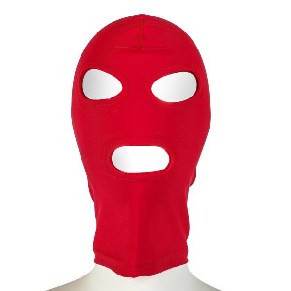 Banoch red spandex hood bondage 987101303 1