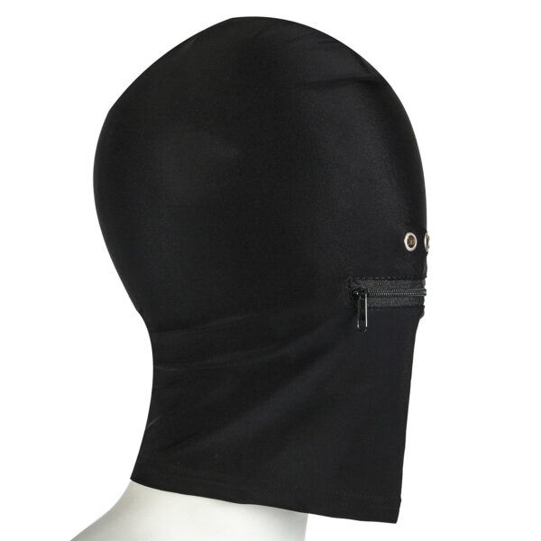 Banoch spandex hood black with zipper 987101302 2 Banoch spandex hood black with zipper 987101302 2