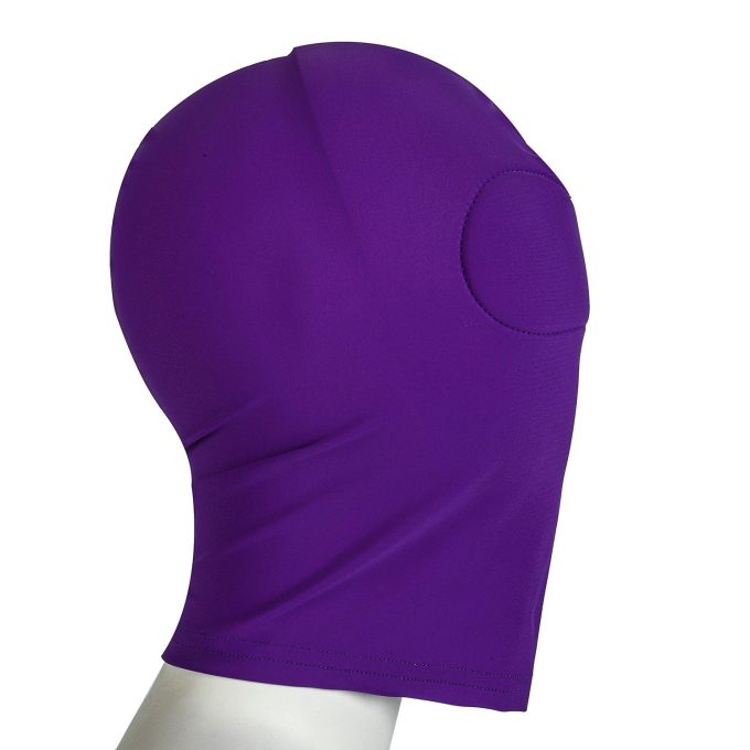 Banoch spandex hood full purple bondage 987101559 3