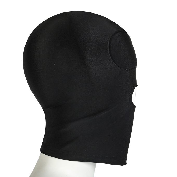 Banoch stretch bondage black hood with hole 987101301 3