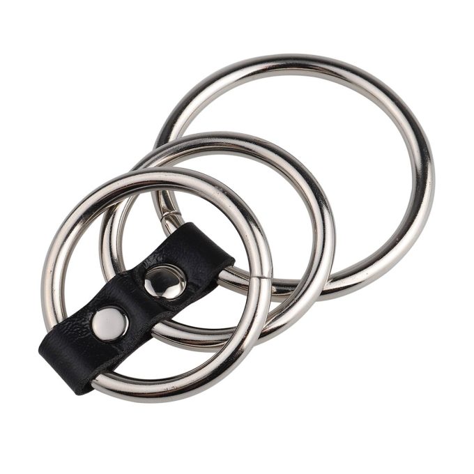 Banoch – Gates of hell 3 – Cockring metaal met Pu leer 50 mm 38 mm 987101149 2