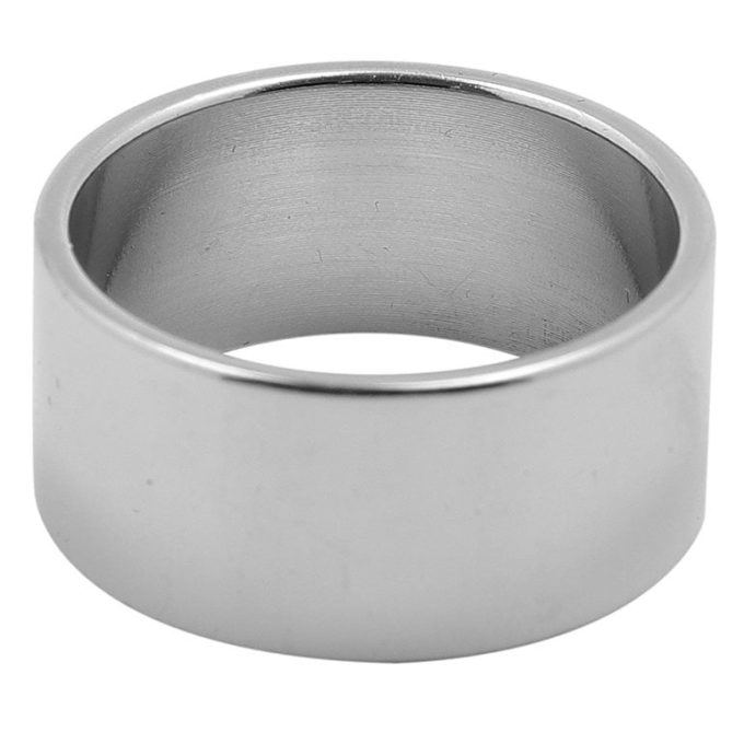 Banoch – Glansring Thin 26 mm – brede dunne metalen eikelring 987101497 (3)