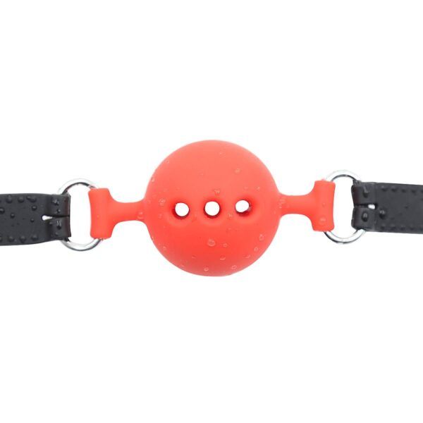 Banoch – ballgag siliconen small – rood Ø 35 cm 987101344 3