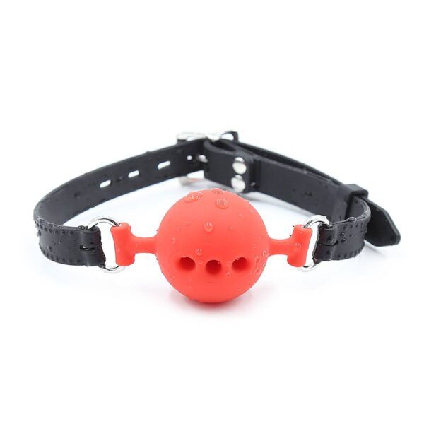 Banoch – ballgag siliconen small – rood Ø 35 cm 987101344