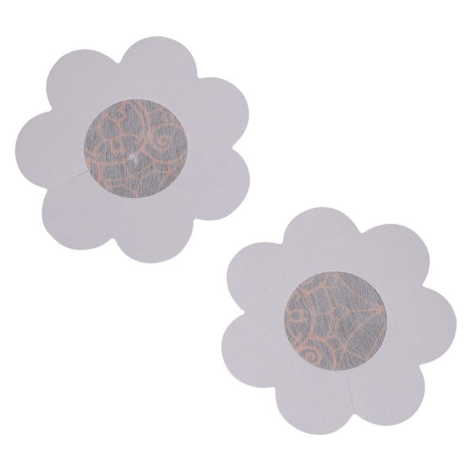 Bloem tepelsticker achterkant