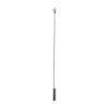 Insertable Dilator Rosebud metaal – 10mm 2 scaled