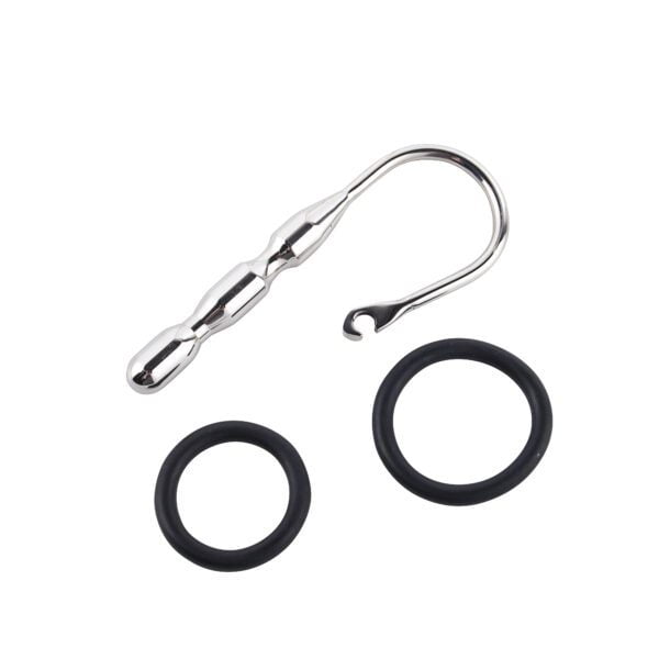 Insertable Penisplug Colachi geribbeld eikelring max.∅ 10 mm 2 scaled