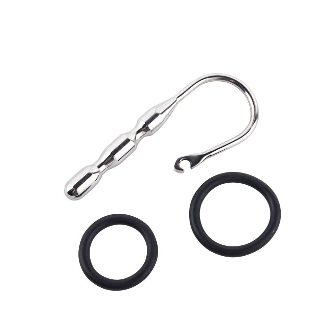 Insertable Penisplug Colachi geribbeld eikelring max.∅ 10 mm 2 scaled