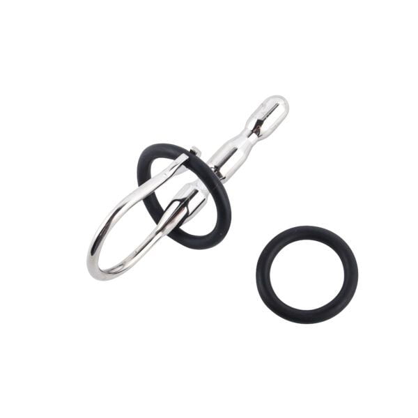 Insertable Penisplug Colachi geribbeld eikelring max.∅ 10 mm 4 scaled