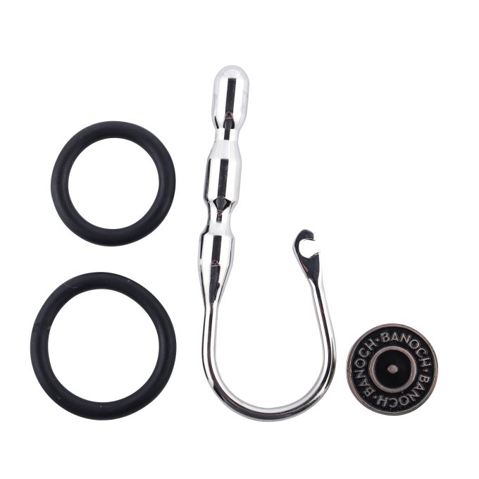 Insertable Penisplug Colachi geribbeld eikelring max.∅ 10 mm 5 scaled