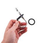 Insertable Penisplug Colachi geribbeld eikelring max.∅ 10 mm 6 scaled