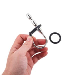 Insertable Penisplug Colachi geribbeld eikelring max.∅ 10 mm 6 scaled