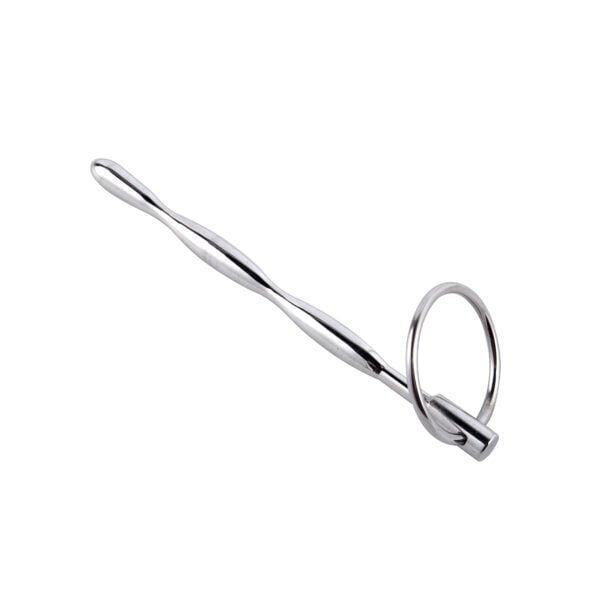 Insertable Penisstick Domuyo Metaal Golvend ∅ 8 mm dilator 3 scaled