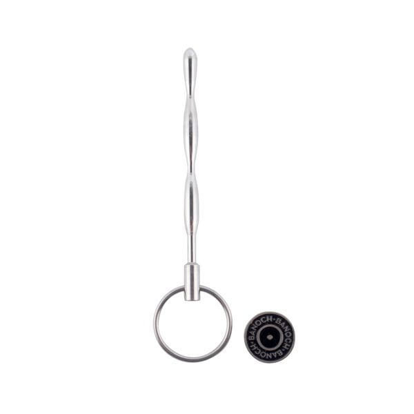 Insertable Penisstick Domuyo Metaal Golvend ∅ 8 mm dilator 6 scaled