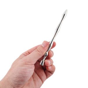 Insertable Penisstick Flores Metaal Ribbels max. ∅ 8 mm 5 scaled