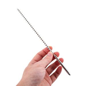 Insertable Penisstick Halla S Metaal Geribbeld max. ∅ 6 mm dilator 4 scaled