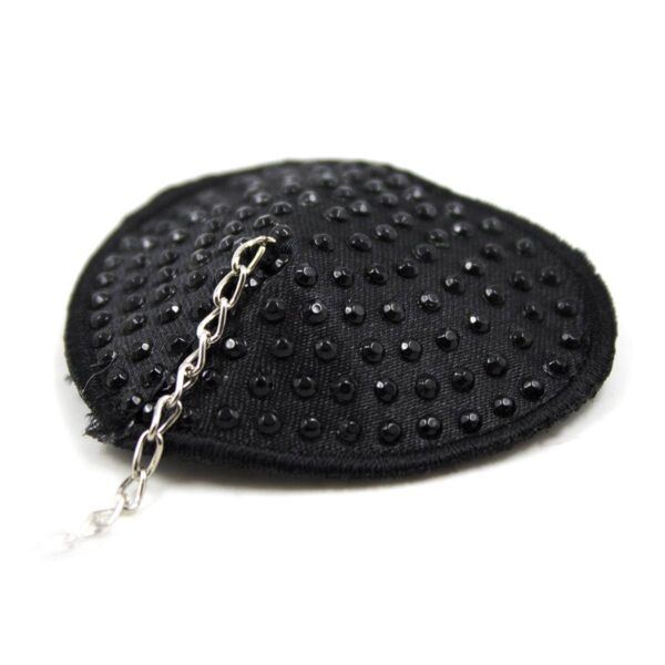 Pinch Attached heart Black hartvormige tepelkwastjes Zwart tepelversiering tepelsticker 987101407 7 Pinch Attached heart Black hartvormige tepelkwastjes Zwart tepelversiering tepelsticker 987101407 7