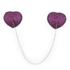 Pinch Attached heart BlackPurple hartvormige tepelkwastjes ZwartPaars tepelversiering nipple tassels 987101410 1 Pinch Attached heart BlackPurple hartvormige tepelkwastjes ZwartPaars tepelversiering nipple tassels 987101410 1