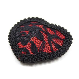 Pinch Boudoir Round Lace Tepelversiering Rood 987101563