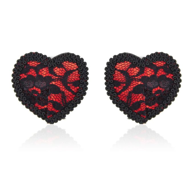 Pinch Boudoir Round Lace Tepelversiering Rood 987101563 4