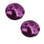 Pinch - Boudoir Round Sparkling - Tepelversiering - Paars