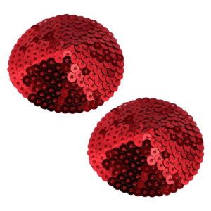 Pinch Boudoir Round Sparkling Tepelversiering Rood tepelplakkers tepelsticker 987101491 1