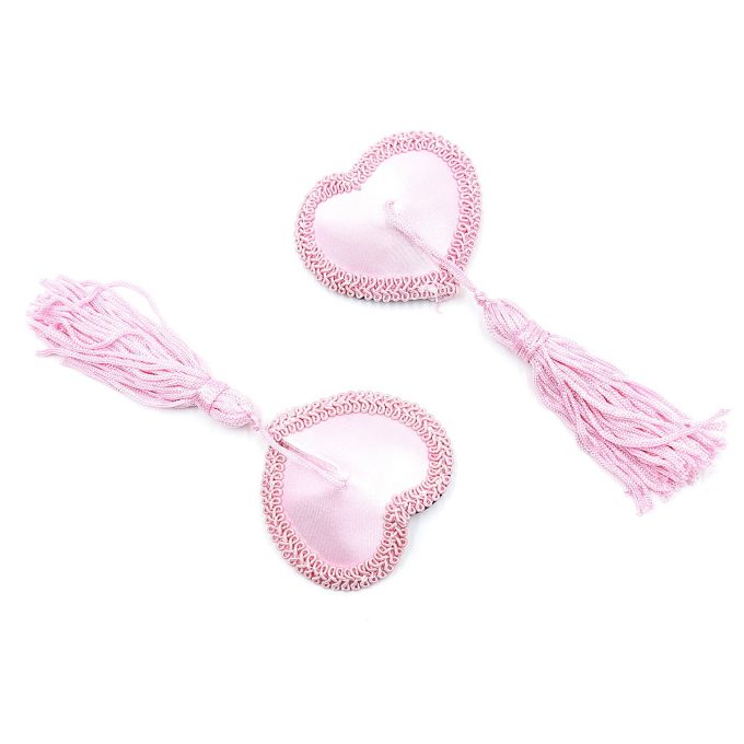 Pinch Burlesque Heart Pink Ribbed Tepelkwastjes Hart Roze 987101573 5 Pinch Burlesque Heart Pink Ribbed Tepelkwastjes Hart Roze 987101573 5