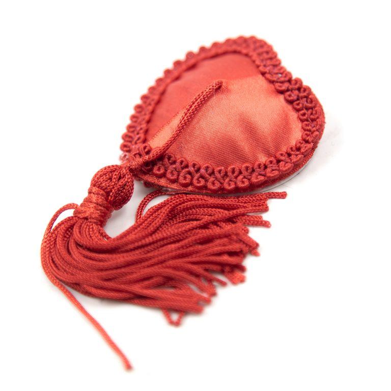 Pinch Burlesque Heart Red Ribbed Tepelkwastjes Hart Rood 987101572 4