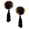 Pinch Burlesque Round Sparkling Tepelkwastjes Rond Zwartgoud tepelplakker nipple tassel 987101495 4 Pinch Burlesque Round Sparkling Tepelkwastjes Rond Zwartgoud tepelplakker nipple tassel 987101495 4