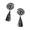 Pinch Burlesque Round Zebra Tepelkwastjes Rond ZwartWit nipple tassel 987101493 1 Pinch Burlesque Round Zebra Tepelkwastjes Rond ZwartWit nipple tassel 987101493 1