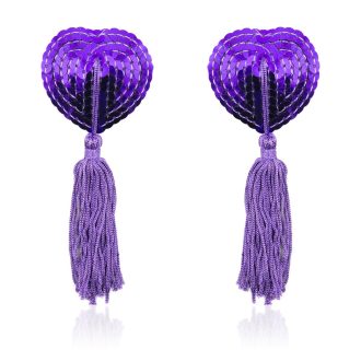 Pinch Burlesque Shining Heart Purple Tepelkwastjes Hart Paars tepelkwast 987101390 3