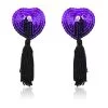 Pinch Burlesque Shining Heart PurpleBlack Tepelkwastjes Hart PaarsZwart nipple tassels 987101395 1