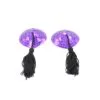 Pinch Burlesque Shining Heart PurpleBlack Tepelkwastjes Hart PaarsZwart nipple tassels 987101395 3