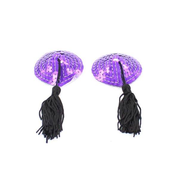 Pinch Burlesque Shining Heart PurpleBlack Tepelkwastjes Hart PaarsZwart nipple tassels 987101395 3 Pinch Burlesque Shining Heart PurpleBlack Tepelkwastjes Hart PaarsZwart nipple tassels 987101395 3