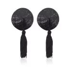 Pinch Burlesque round diamond black Ronde tepelkwastjes Zwart tepelversiering tepelkwasten 987101401 4