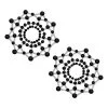 Pinch - Nipple Sticker Black Diamond -Zwart