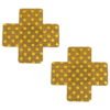 Pinch Nipple Sticker Dotted Cross Tepel Plakker Kruis Goud tepelstickers 987101477 1 Pinch Nipple Sticker Dotted Cross Tepel Plakker Kruis Goud tepelstickers 987101477 1