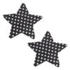 Pinch Nipple Sticker Dotted Star Tepel Plakker Ster Zwartzilver tepelstickers 987101486 1 Pinch Nipple Sticker Dotted Star Tepel Plakker Ster Zwartzilver tepelstickers 987101486 1