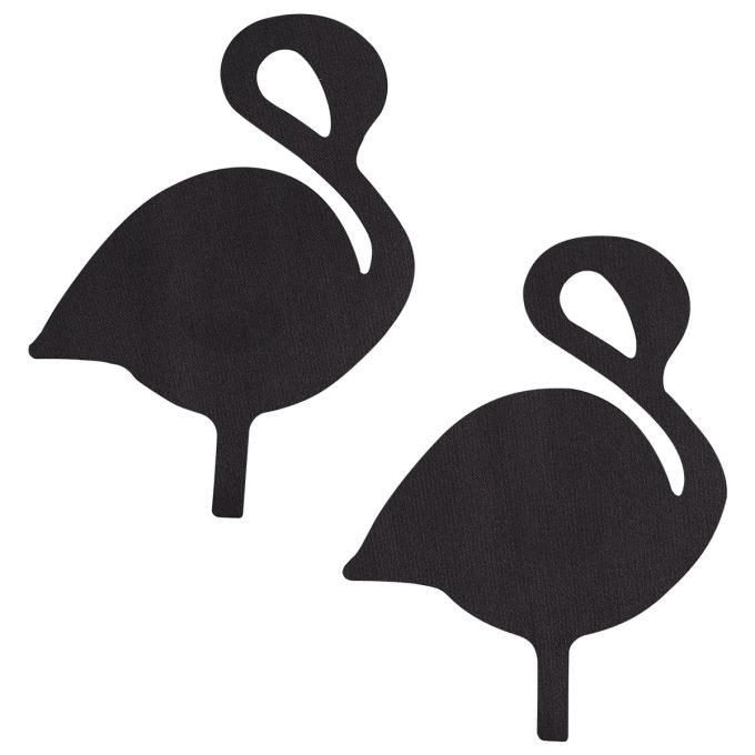 Pinch Nipple Sticker Flamingo Tepel Plakker Flamingo Zwart tepelstickers 987101471 1